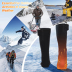 Rechargeable Heated Socks for Winter - 3.7V Battery Foot Warmer