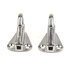 2 x Marine 316 SS Spring Snap Hook Fender Hardware
