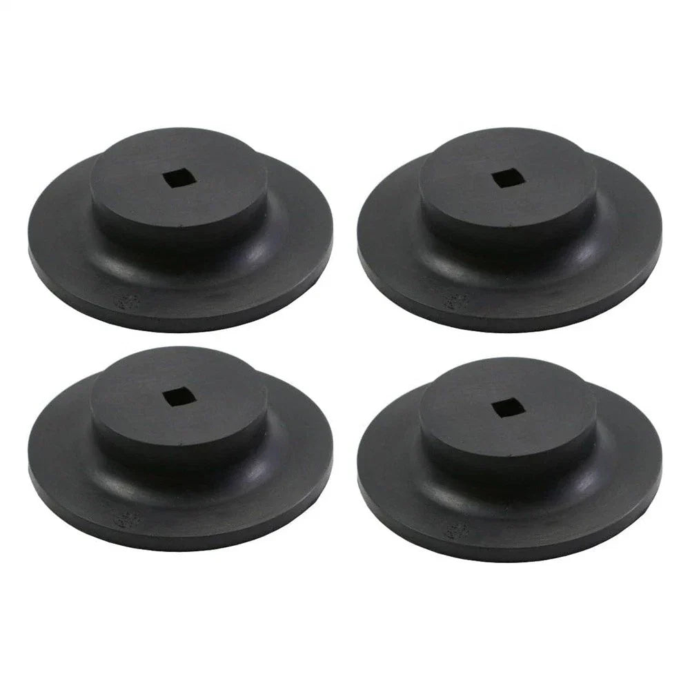 4 Pcs Rear Coil Spring Insulators for Escalade, Suburban, Tahoe, H2 (2002-2014)