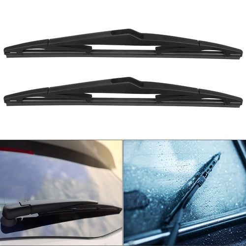 1 Pair 12" Rear Windshield Wiper Blades for Kia Hyundai 