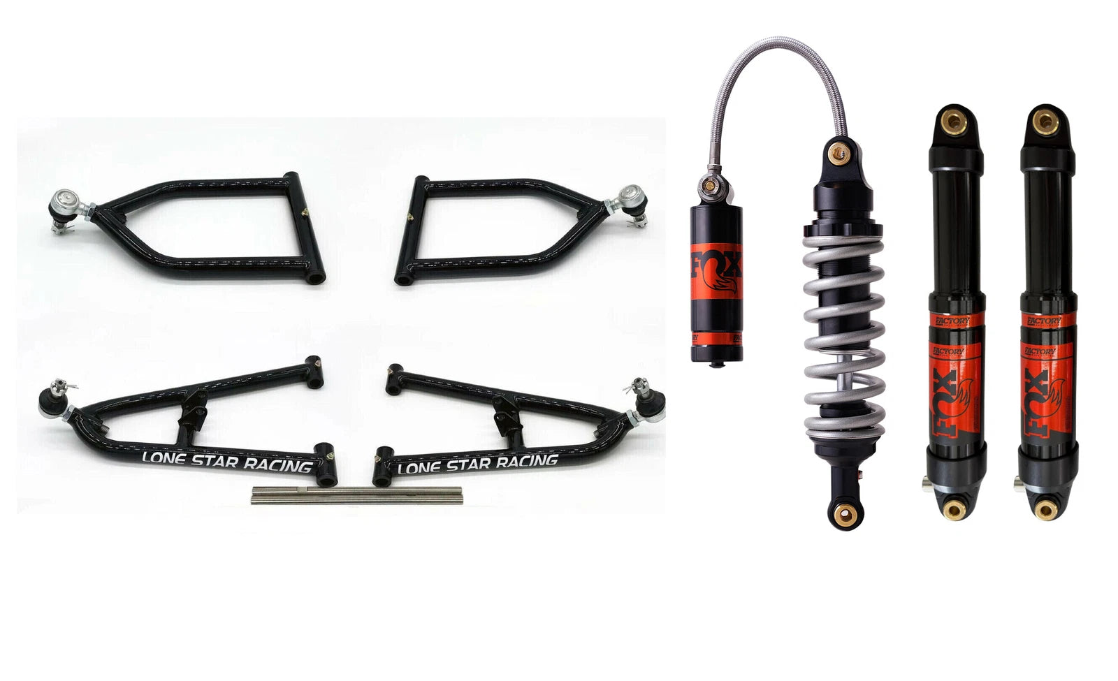 Lonestar LSR Sport +2 A-arms for Yamaha Banshee 350 (1987–2006)