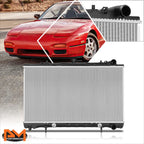 Aluminum Core Radiator for Nissan 240SX (1991–1994) DPI-1276