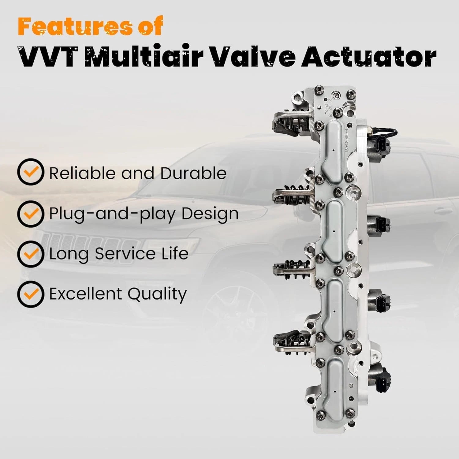 Variable Valve Multiair Actuator for Chrysler Dodge Jeep (2014-2023)