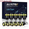 Set of 4 W5W T10 168 White LED Interior Dome Lights for Various Models