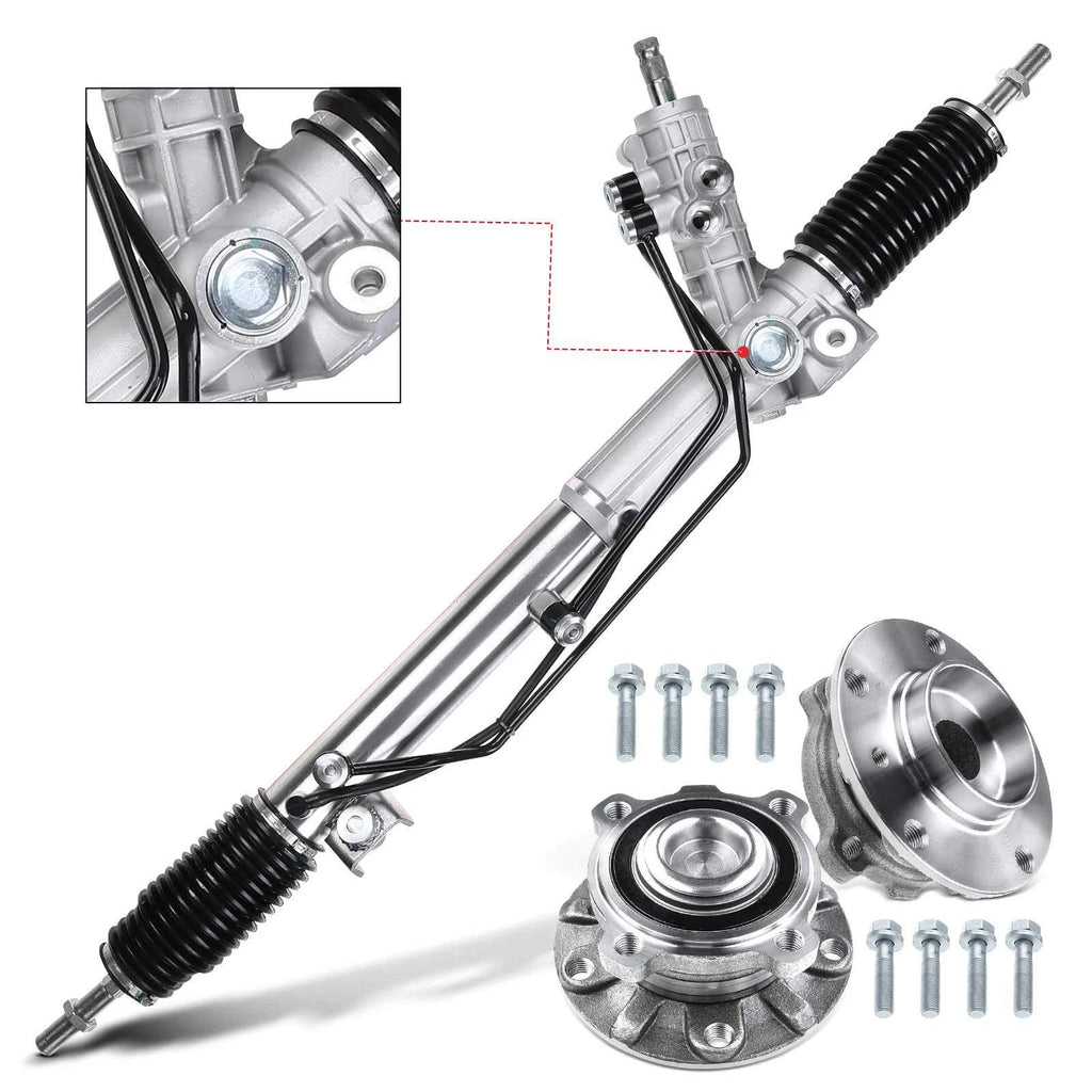 3X Rack and Pinion Hub Bearing Kit for BMW 525i 530i (2001–2003)