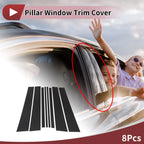 Set of 8 Door Pillar Window Trim for Lexus LX570 (2007–2013)