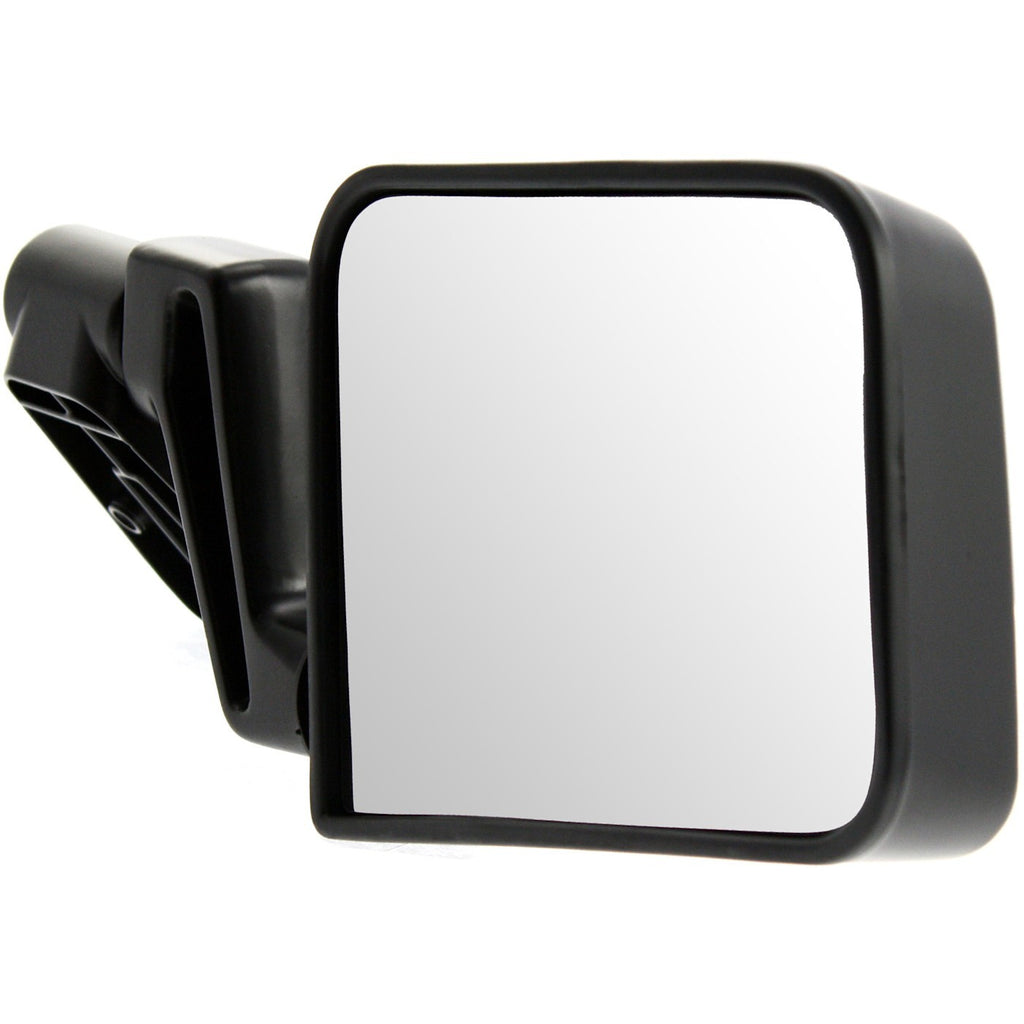 Manual Mirror for Jeep Wrangler (1987–2002) Driver Side Paintable