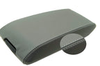 Leather Synthetic Console Armrest Cover for Chrysler 300 (2005–2007) Gray