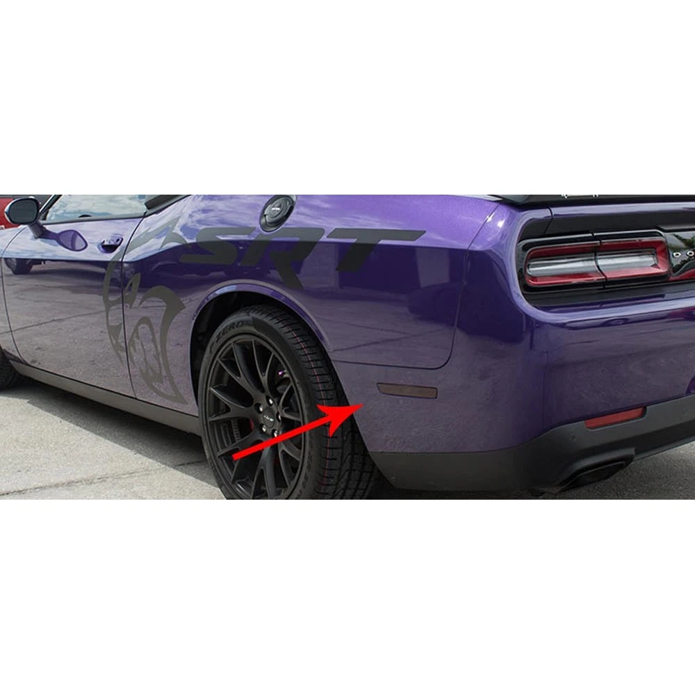 Side Marker Tint Kit Blackout 4pc for Dodge Challenger (2015–2017)