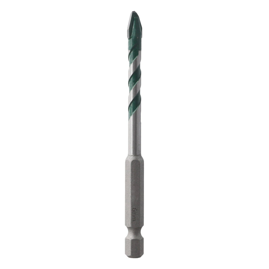 Set of 5 Drill Bits for Glass Wood Metal Tiles (Various Sizes)