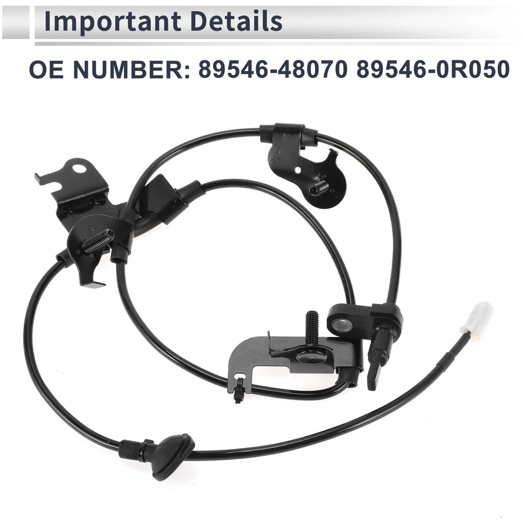 Rear Left ABS Wheel Speed Sensor No. 89546-48070 for Toyota RAV4 (2014–2018)