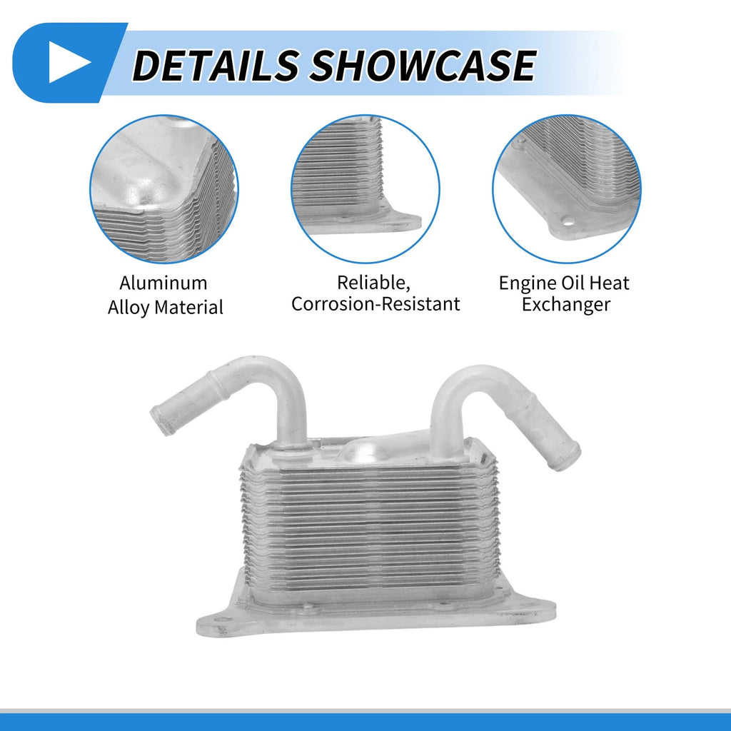 Engine Oil Cooler for Nissan Sentra L4 1.6L (2018) No. 216063JX0A