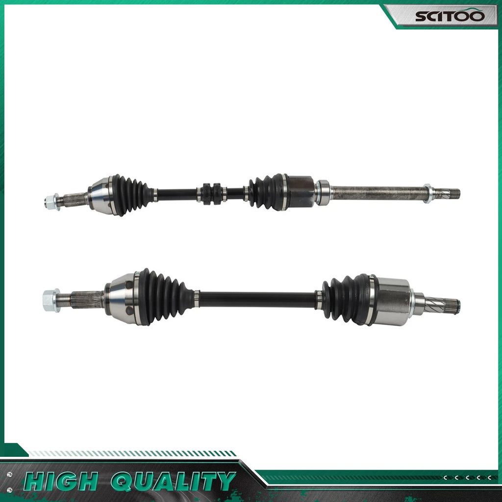 2pcs Front Side CV Axles for Nissan Sentra L4 1.6L (2017–2019)