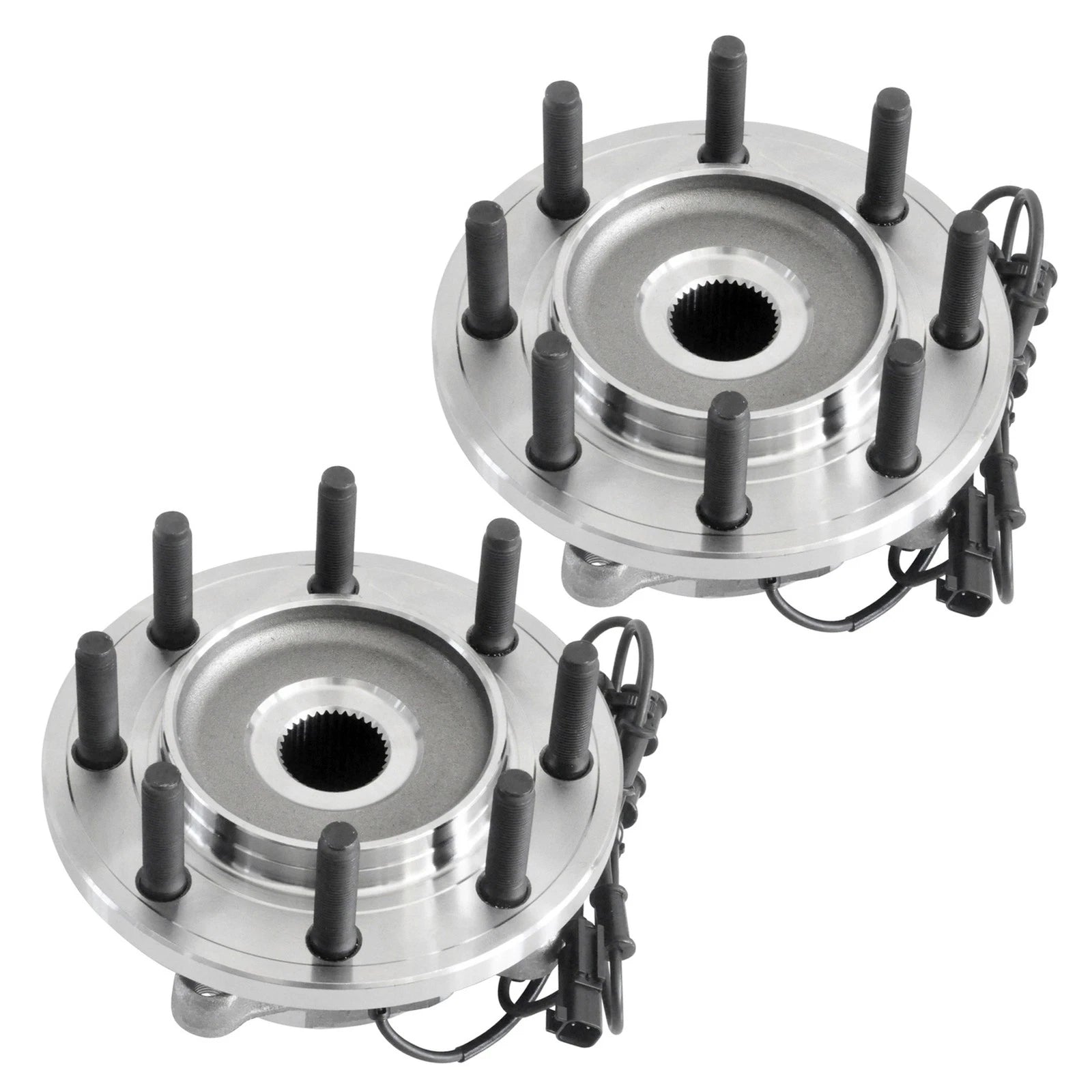 2X Front Wheel Bearing & Hubs 515122 for Dodge Ram 2500 3500 (2009–2011)
