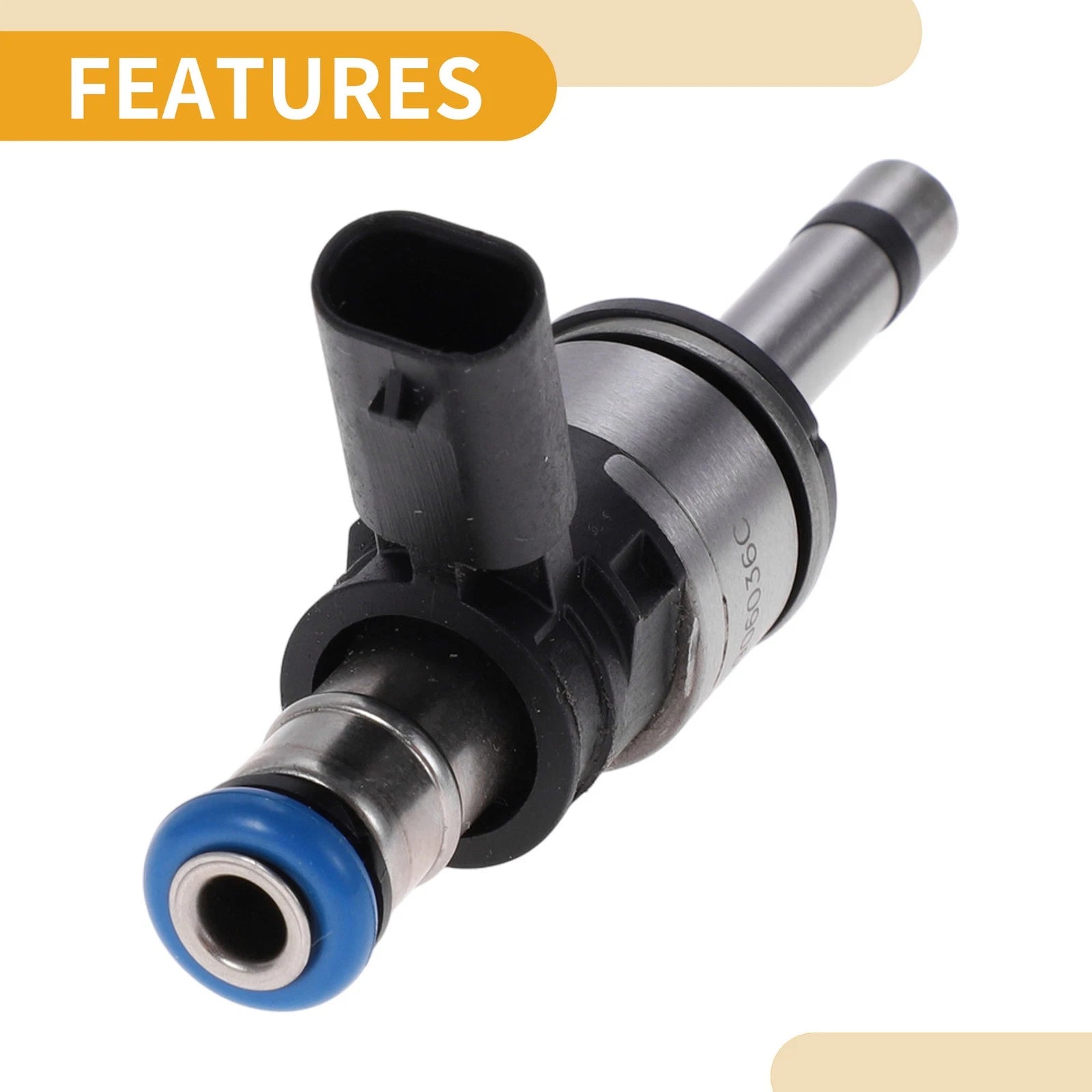 1 Pc No.06C906036C Fuel Injector for Audi A6 (2016–2018)