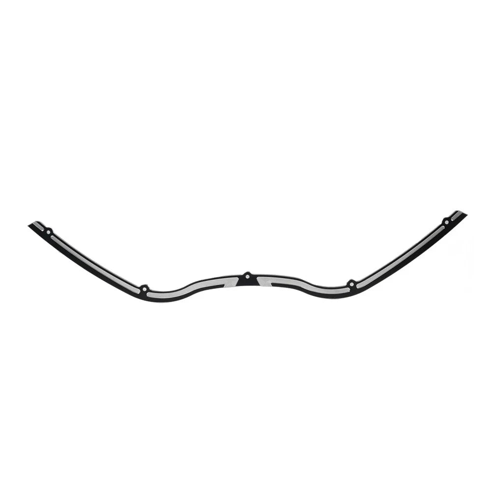 Black Contrast Cut Windshield Trim for Harley Road Glide FLTR (1998-2013)