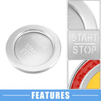 Engine Start Stop Button Cover Sticker for Mercedes-Benz B C GLC GLA (2015–2023)