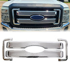 Platinum Style Grille Cover Overlay for Ford F250 F350 F450 F550 (2011–2016)