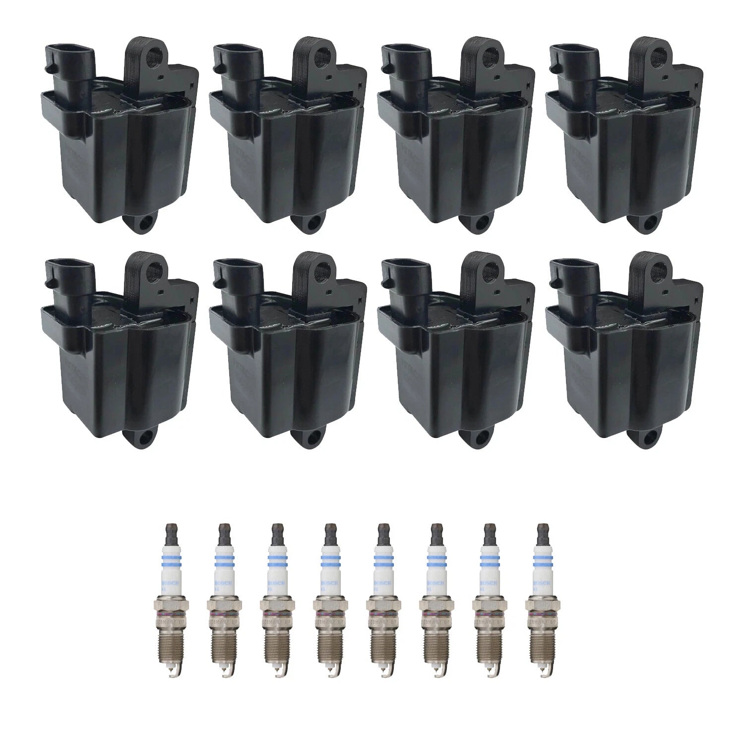 Set of 8 Ignition Coils & Spark Plugs for Chevrolet Tahoe V8