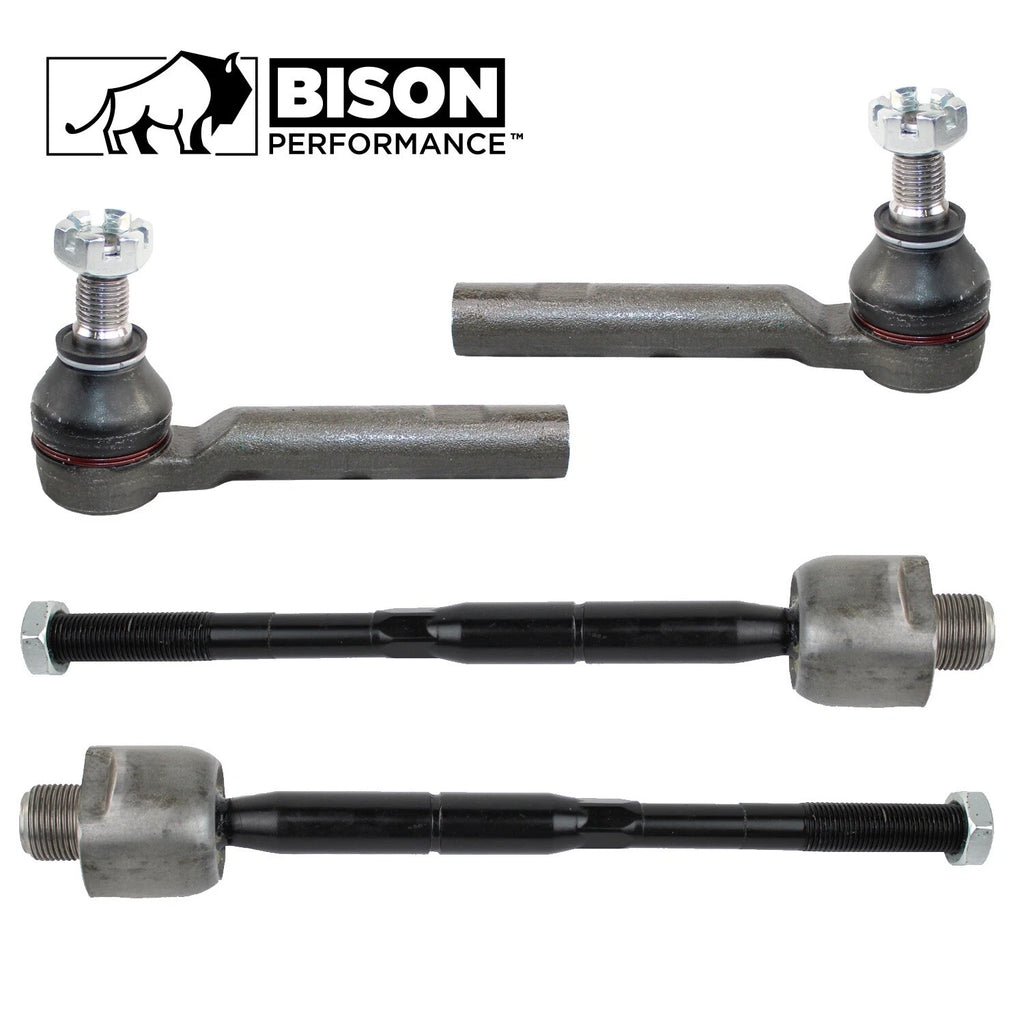 4pc Steering Tie Rod End Kit for Toyota 4Runner GX470 (2003–2009)