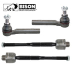 4pc Steering Tie Rod End Kit for Toyota 4Runner GX470 (2003–2009)