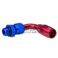 6AN 90 Degree Oil/Fuel Line Hose Swivel End Fitting Replacement Adapter