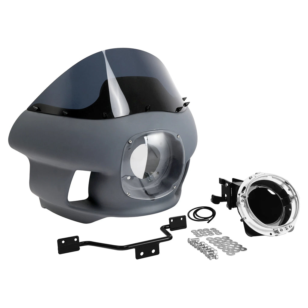Headlight Upper Fairing Cowl Mount for Harley Softail Low Rider Street Bob (2018–2023)