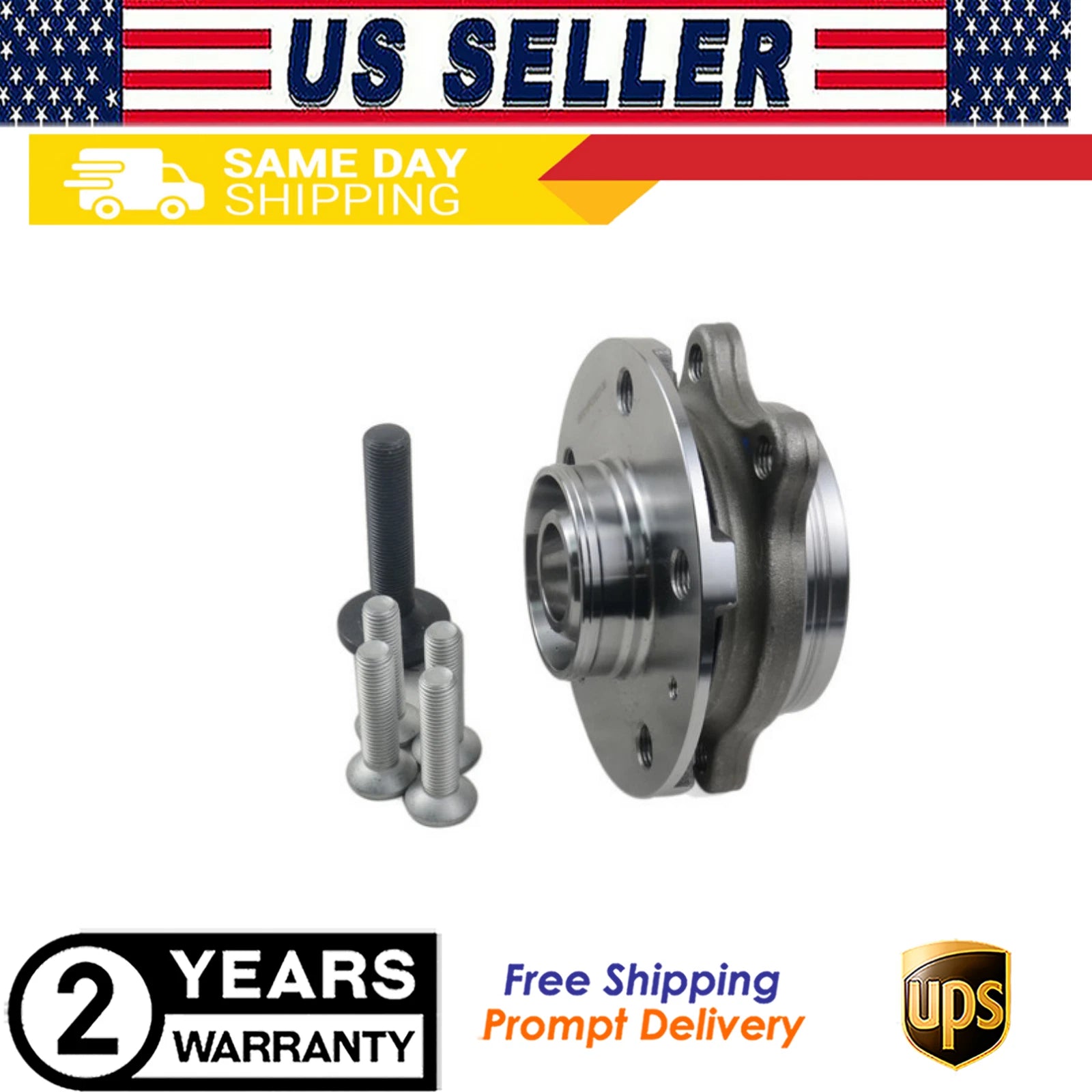 Front Wheel Hub & Bearing for Audi A4 A5 A6 A8 Q5 SQ5 (2009–2015)