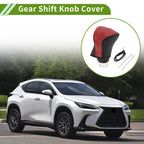 1 Pc Gear Shift Knob Cover for Lexus L600 (2022–2023) Red Carbon Fiber