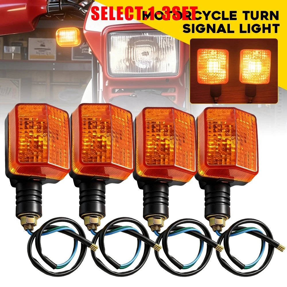 Front Rear Turn Signal Indicator Light for Honda Nighthawk CB250 (1992–2008)