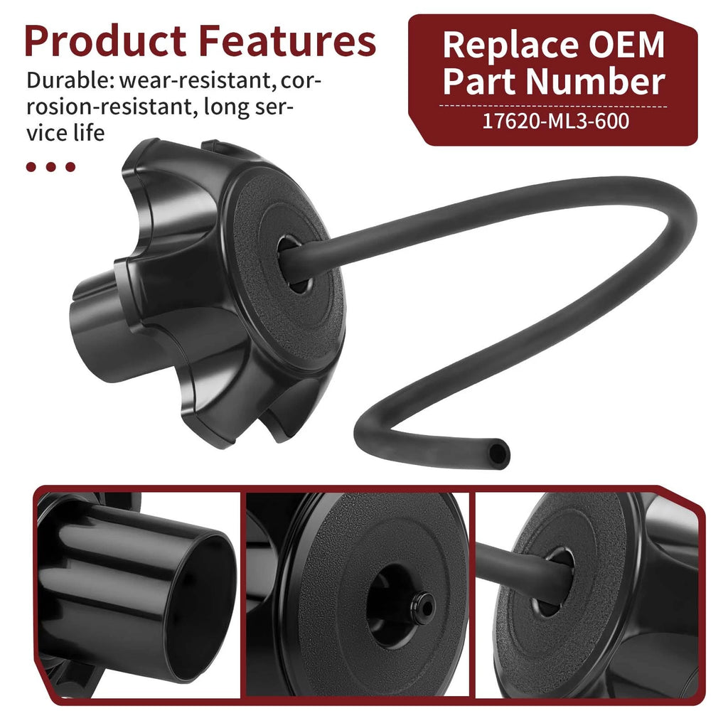 Fuel Tank Gas Cap Assy 17620-ML3-600 for Honda CR80R CR80RB (1996–2002)