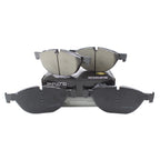 Set of 4 Akebono Euro Front Ceramic Slotted Brake Pads for BMW F02 F07 F10 F12 F13