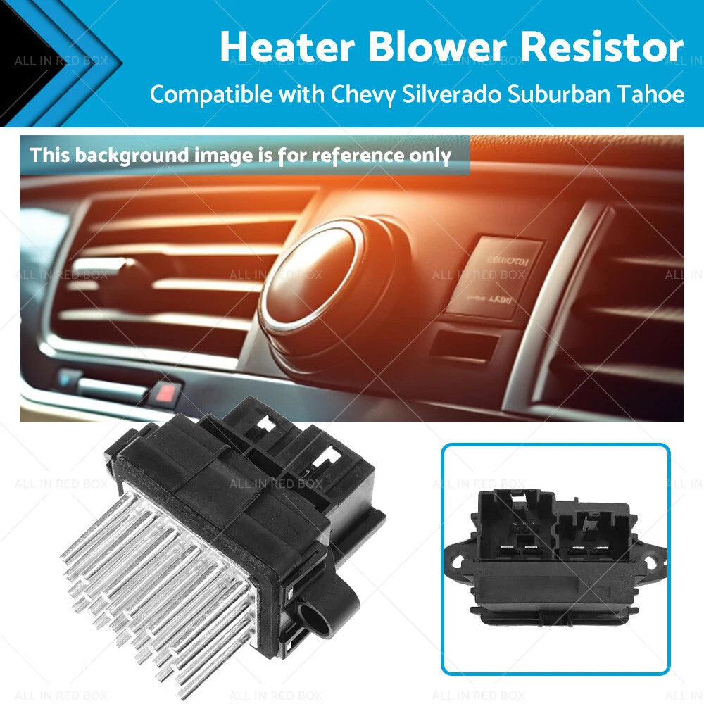 Blower Motor Resistor 15141283 for Buick Cadillac Chevrolet GMC Hummer (–)