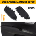 Leather Armrest Door Panel Cover for Toyota Avalon (2013–2018) Black