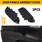 Leather Armrest Door Panel Cover for Toyota Avalon (2013–2018) Black