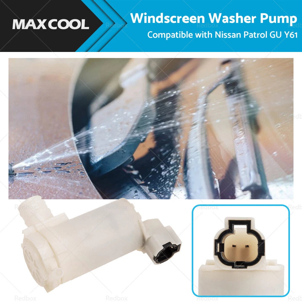 Windscreen Washer Pump Motor for Nissan Patrol GU Y61 (1998–2012)
