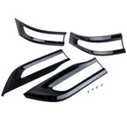Gloss Black Tail Light Cover Trim for Jeep Grand Cherokee (2014-2020)