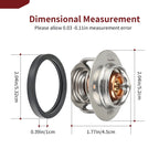 Thermostat with O-Ring for Kawasaki PRO-FX PRO-FXR PRO-FXT (2015–2023)