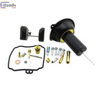 2X Carb Repair Kit Float Plunger Diaphragm for Yamaha XVS650 (1998–2016)