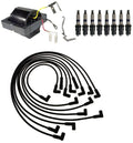 Ignition Wires & Spark Plugs Kit for Chevrolet K10 Suburban (1973–1991)
