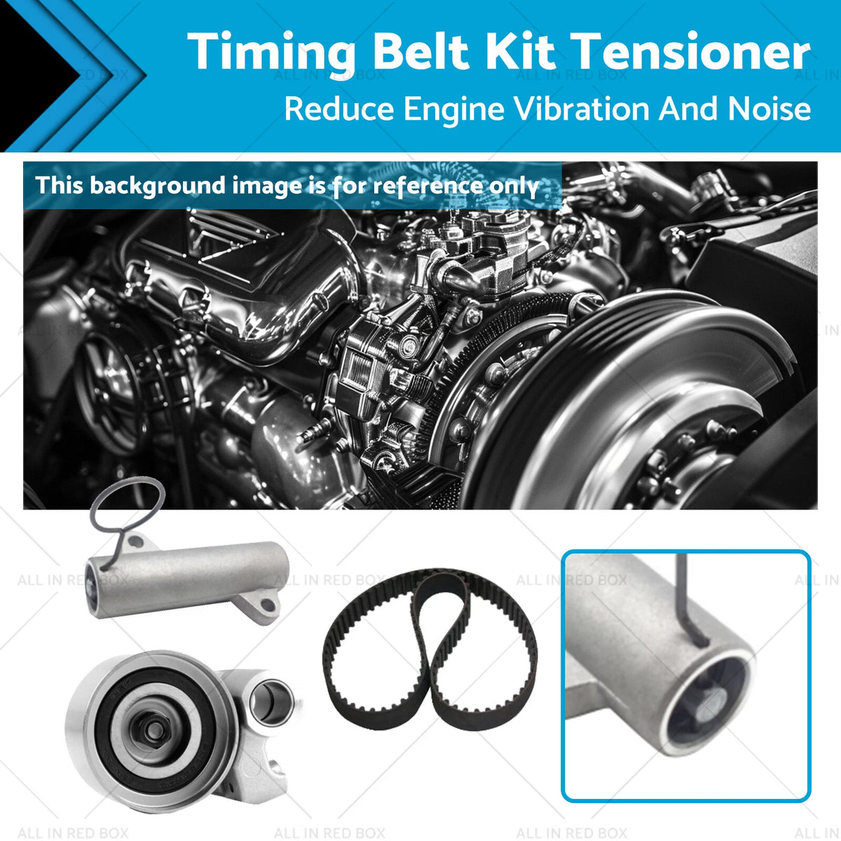 Timing Belt Kit Tensioner for Toyota KUN16 KUN26 KUN126 (3.0L) 1350567042