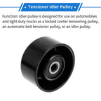 Drive Belt Idler Pulley for Nissan Versa (2009–2011, 2014–2018) No. 11927ED00B