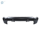Black Split Front Bumper for Chevrolet Silverado 2500HD 3500HD (2020-2023)