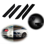 Side Marker Light Housings for Ford Mustang (2010–2014) Black Lens