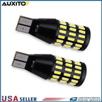 2X AUXITO 921 912 LED Reverse Backup Light Bulb 3000LM 6500K for