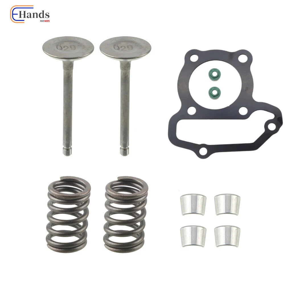 Cylinder Head Intake Exhaust Valve Kit for Yamaha YFM125 (2004–2013)