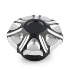 CNC Cut Vented Gas Cap for Harley Sportster Softail (Right-hand Thread)