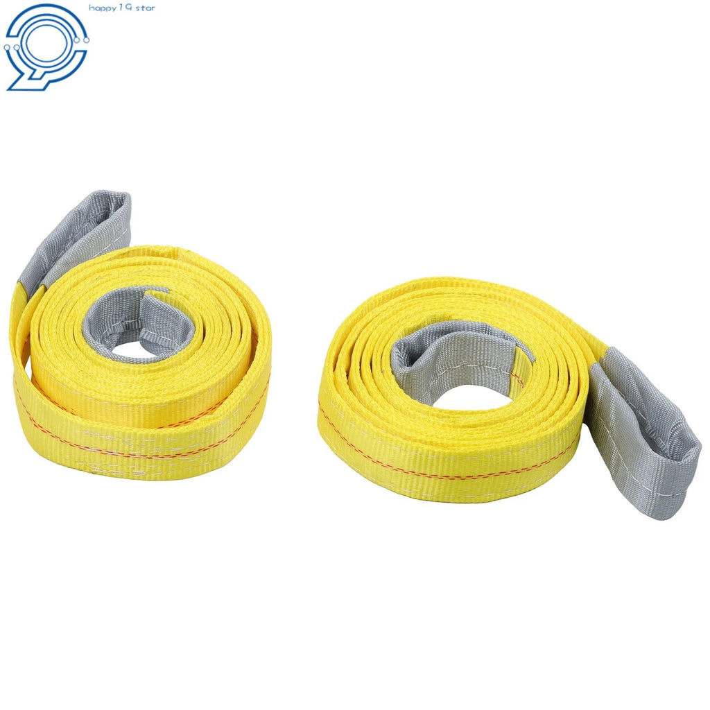 2X 2 Inch x 10 FT Heavy Duty Lifting Sling Straps 15,000lbs Fracture Strength