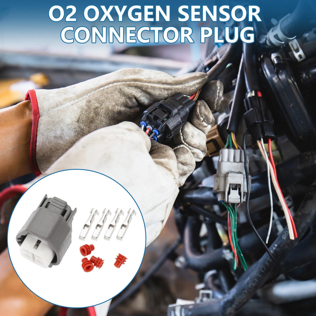4 Pin O2 Oxygen Sensor Connector Plug for Toyota Lexus 