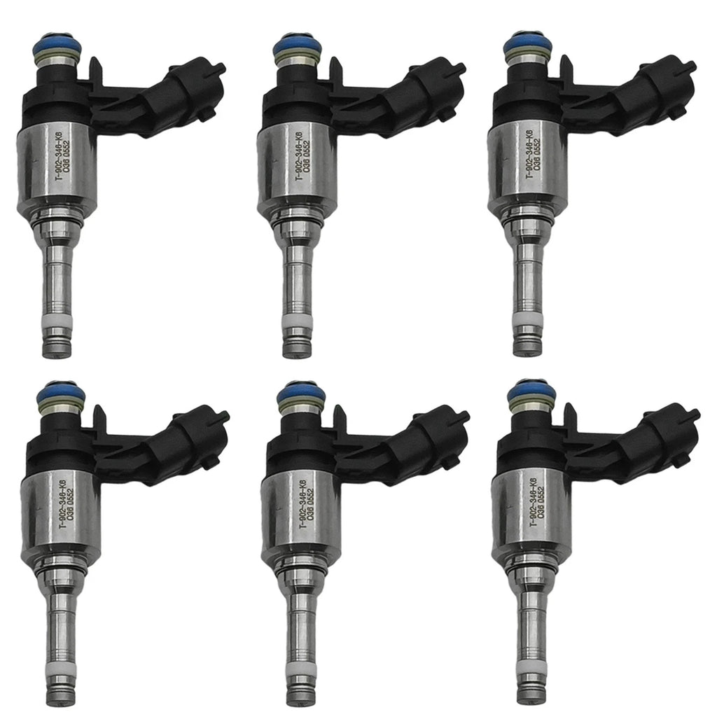6X Fuel Injector for GMC Acadia, Chevrolet Camaro, Buick Enclave, CTS V6 3.6L (2009–2011)